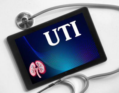UTI on tablet Getty Images 2229522229