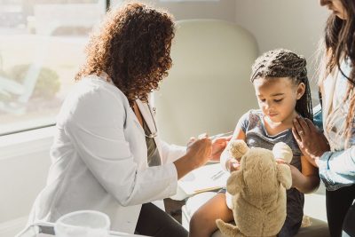 Young girl receiving vaccine Getty Images 1293681794