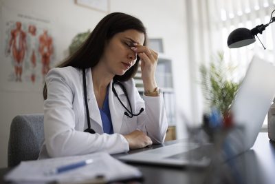Physician stress Getty Images 2169942946