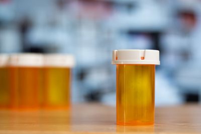 Empty medication bottle Getty Images 1483623333