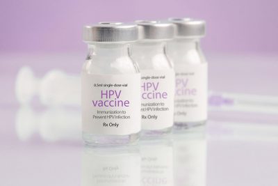 HPV vaccine vials Getty Images 1364479984