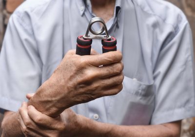 Handgrip exercise Getty Images 1445746630