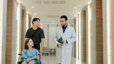 Patient discharge Getty Images 1467331748