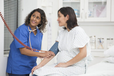 Postpartum blood pressure Getty Images 487702267