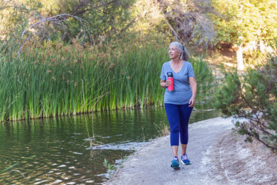 Woman walking Getty Images 2166817249